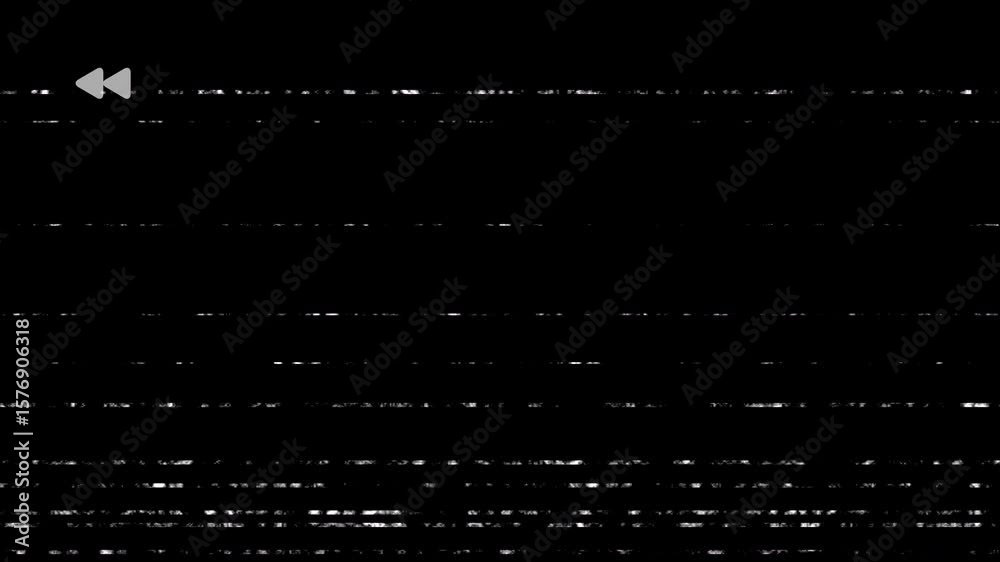 Analog VHS Retro Rewind Static Seamless animation .4K Video Background Overlay 