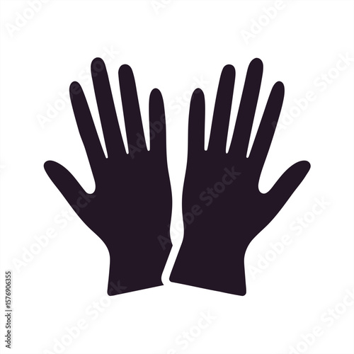 Surgical Gloves Pair on transparent background for web and graphic design