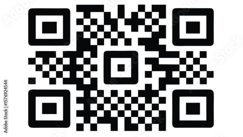 qr code on the screen