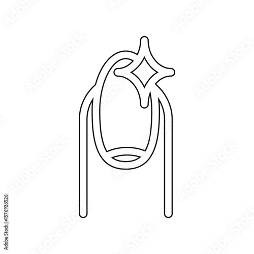 Natural Nail Paint Design vector - Skin Care Product