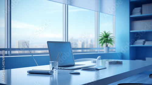 Wallpaper Mural online business environment, planing and analysis of online shopping with laptop computer Torontodigital.ca