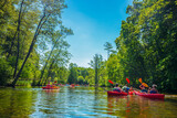 Mazury-river Krutynia in north-eastern Poland	