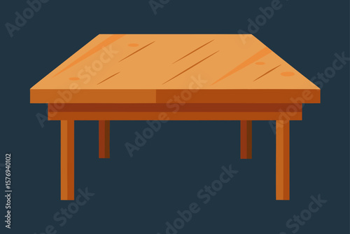 wooden table and chairs