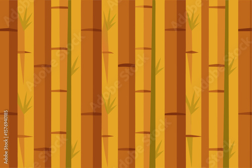 bamboo background vector illustration