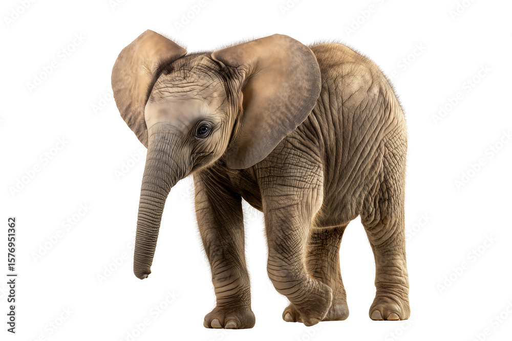 Elephant on transparent background Elephant on transparent background