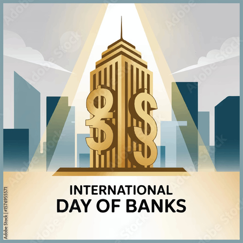 "Celebrate the International Day of Banks: Recognizing the role of banks in global economic growth and stability."
