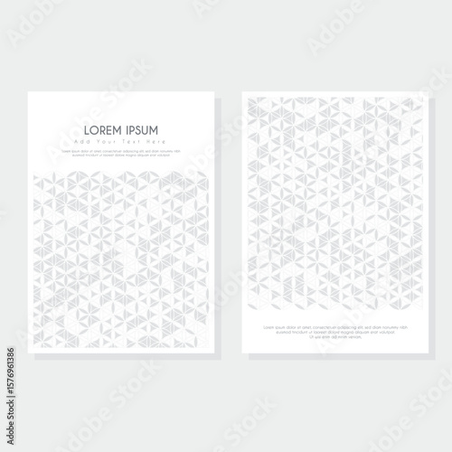 Modern cover design set. Blue, white abstract line pattern. Creative wavy stripe vector collection for business background, certificate, contemporary.
