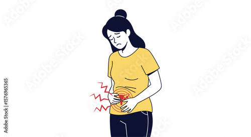 Understanding the causes and symptoms of abdominal pain and discomfort leading to a medical consultation