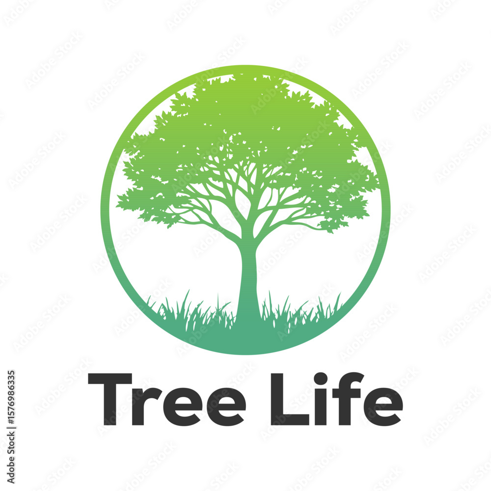 Obraz premium Tree Life Logo