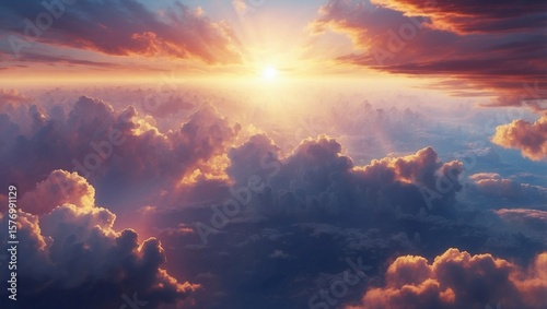 Golden Horizon Beckons Beyond Jet Wing