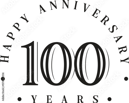 100 Year anniversary design