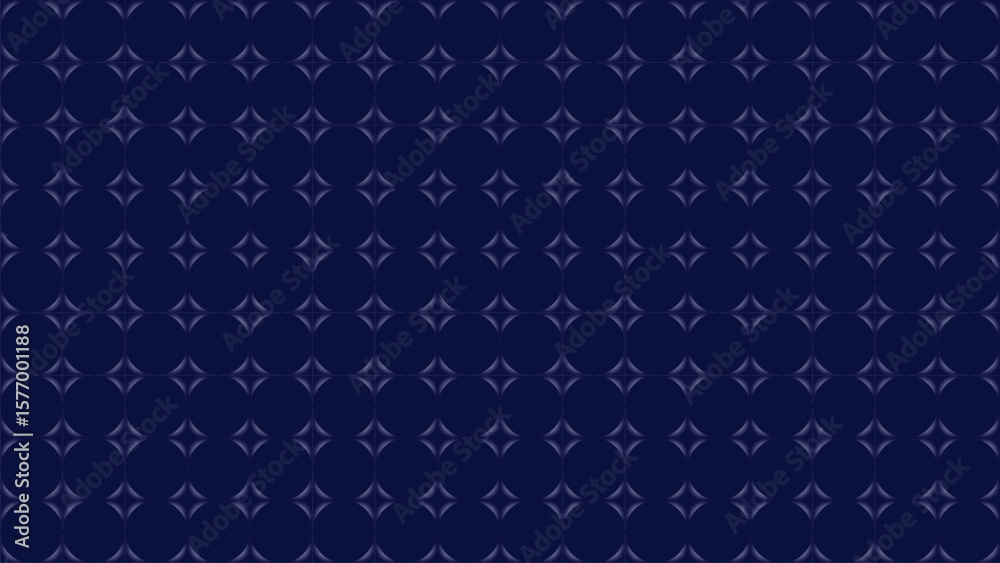 Abstract blue background with light effect star square cubes tiles pattern illustration wallpaper.