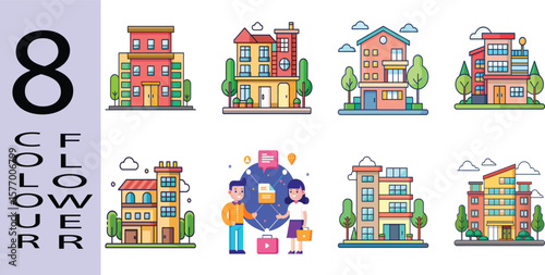 Share Flat Illustration Minimalist Connection Vector Design