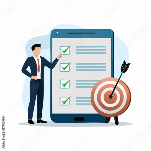 Business goal setting and task management