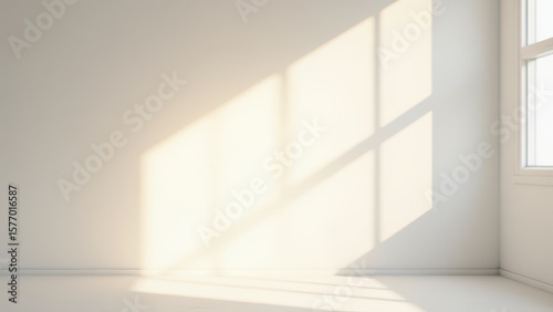 Wallpaper Mural empty white room with window Torontodigital.ca