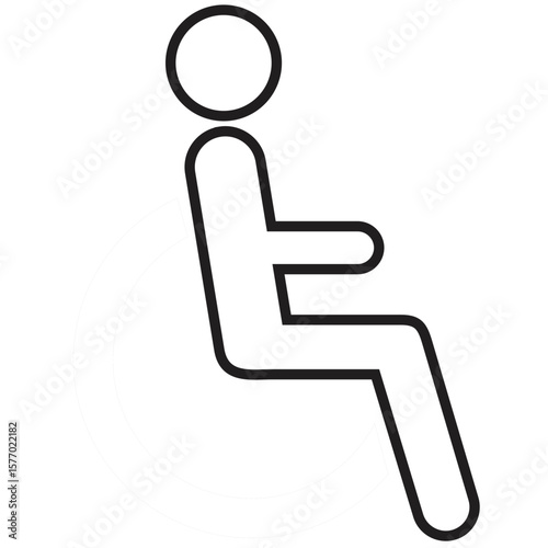 White handicap symbol on black shows accessibility and inclusion.