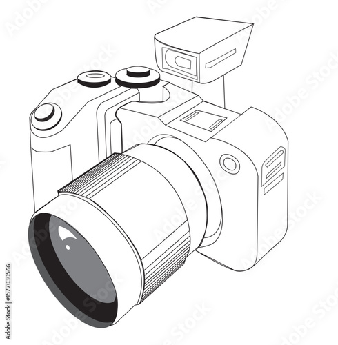 Outline of a camera