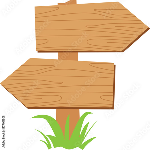 Wooden Sign Board