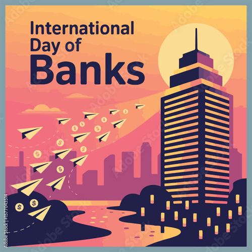 "Celebrate the International Day of Banks: Recognizing the role of banks in global economic growth and stability."
