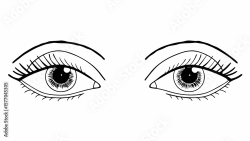 Eye drawing tutorial for beginners how to draw realistic eyes step by step easy eye sketch illustration
