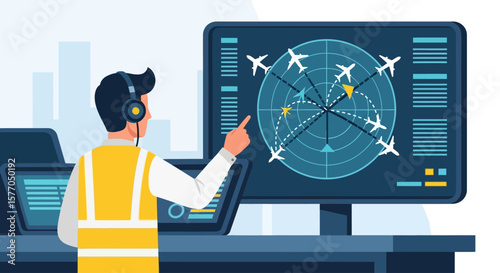 Celebrating National Aviation Day Air Traffic Control & Flight Monitoring
