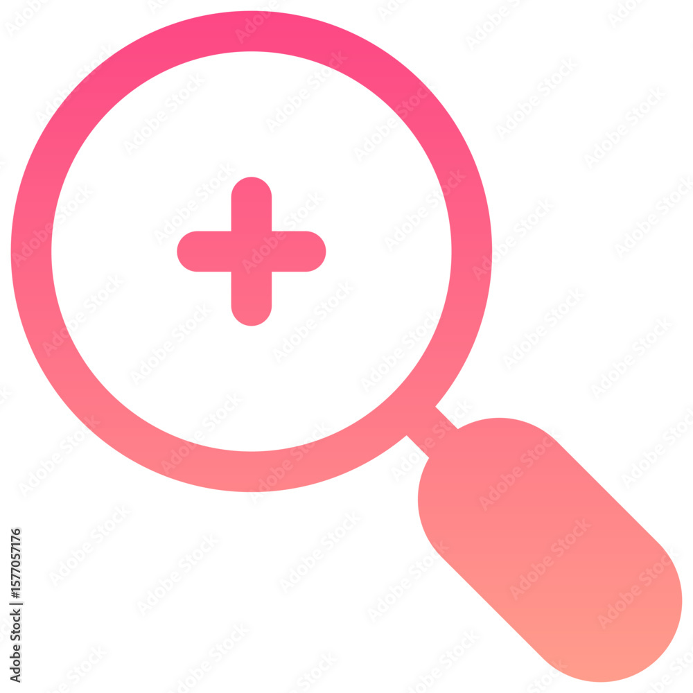 Fototapeta premium Zoom In Icon