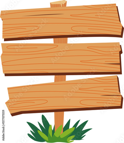Wooden Sign Board