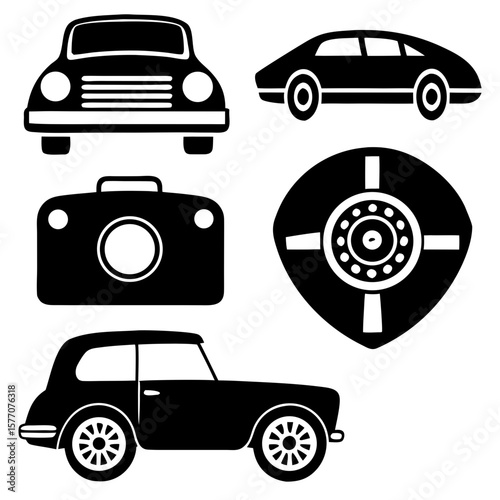 Minimalist black rectangle element for backgrounds, overlays, or design accents adding a sleek touch, easily used for diverse projects or creative works.