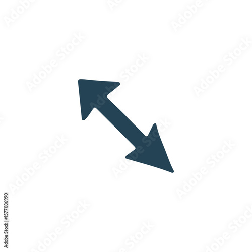 Dual opposing arrows indicating resizing or scaling.