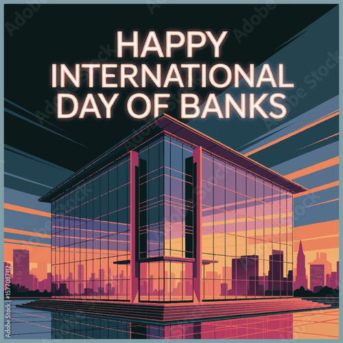 "Celebrate the International Day of Banks: Recognizing the role of banks in global economic growth and stability."
