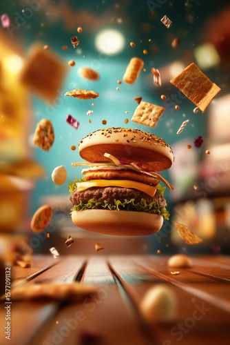 Explosive Burger Commercial