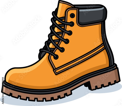Stylish Leather Boot for Outdoor Adventures and Fashionable Wear