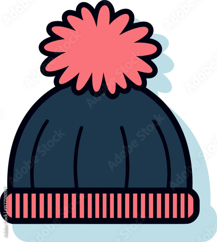 Pom Beanie Hat: Stylish Winter Fashion Accessory for Warmth and Comfort