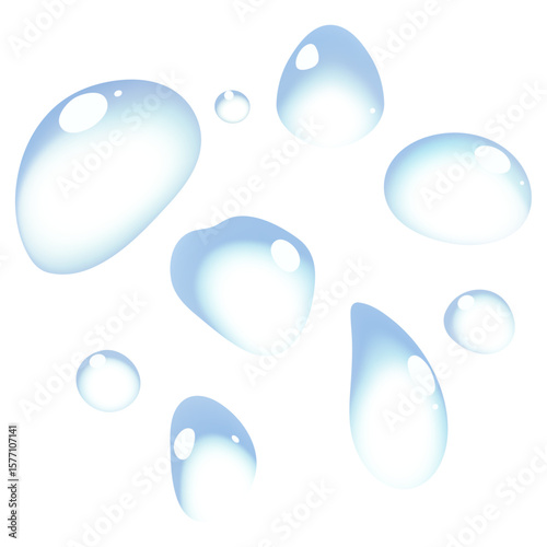 水滴のイラスト