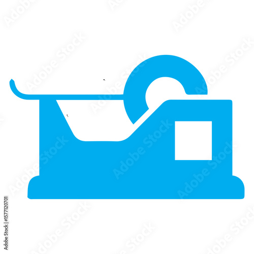 tape dispenser Blue icon