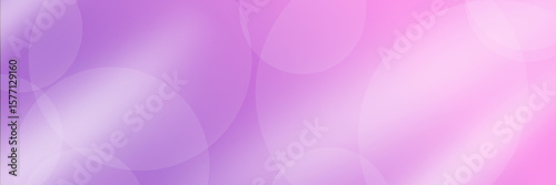 Soft Purple-Pink Gradient with Floating Light Circles
