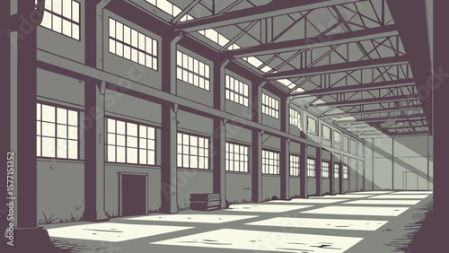 entrance of a modern building