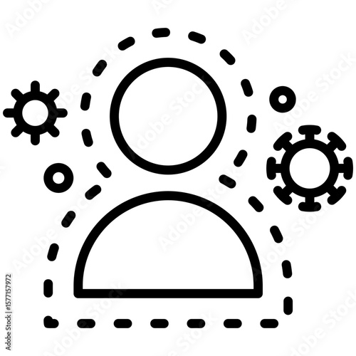 Immunity Outline Icon