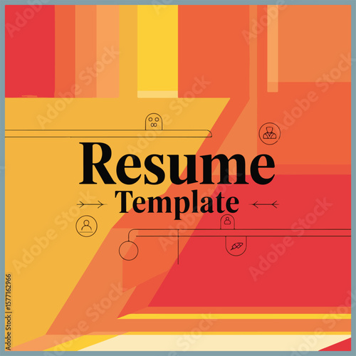 "Create a professional first impression with our sleek, customizable resume template for career success."
