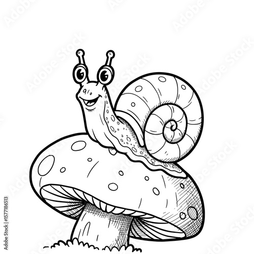 A cartoon prairie dog with wide eyes and a curious smile, perched upright.