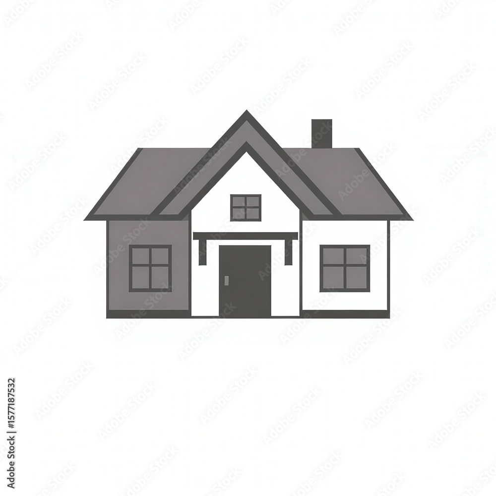 house icon isolated on white house icon isolated on white