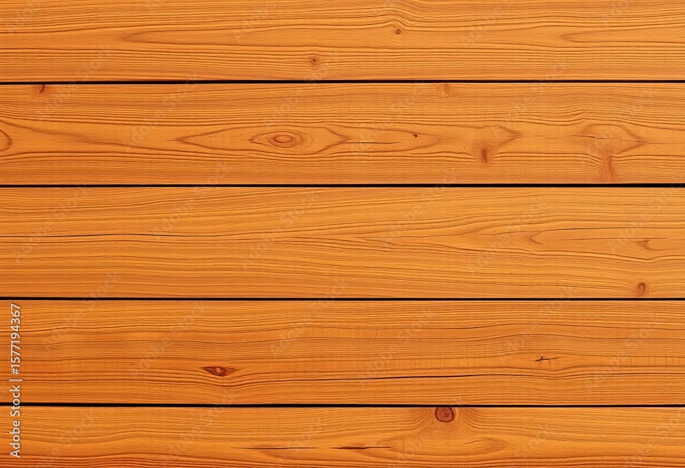 Fototapeta premium Rich brown wood planks, horizontal, modern texture, interior, plank background