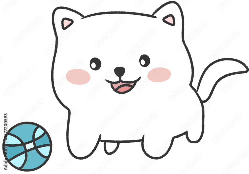 Fototapeta premium polar bear cartoon
