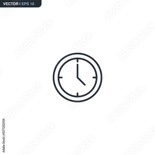 Financial Time Management Icon