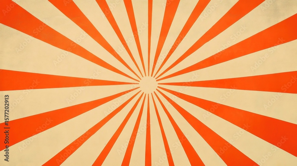 Fototapeta premium Retro sunburst graphic (1)