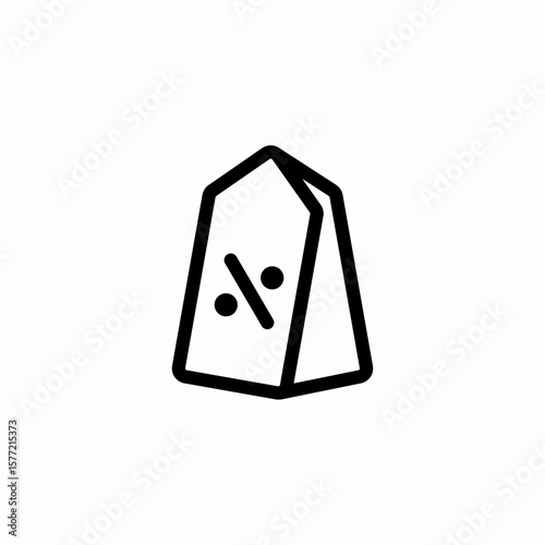 discount price tag icon sign vector