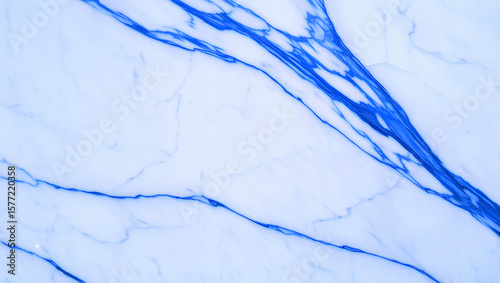 White marble with blue veins texture