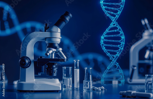 Scientific Instruments and DNA in the Lab