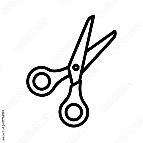 Scissors Icon for Creativity and Crafting Topics