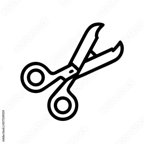 Scissors Icon for Creativity and Crafting Topics